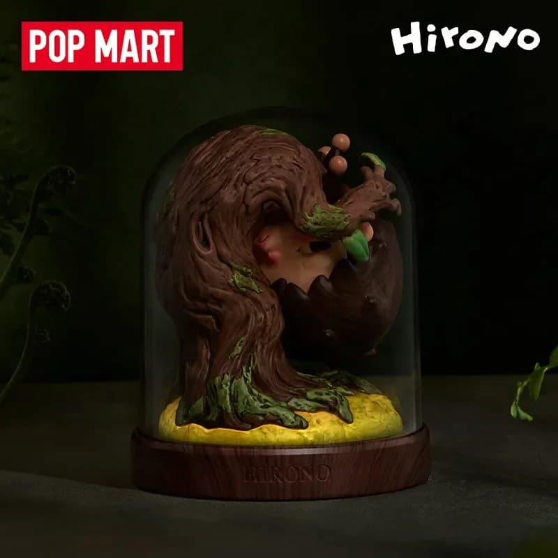 POP MART Hirono TAMED WILDGRASS Series Trendy Mystery Box Anime Action Figure Blind Random Box Giocattoli Modellini Ornamenti Bambole