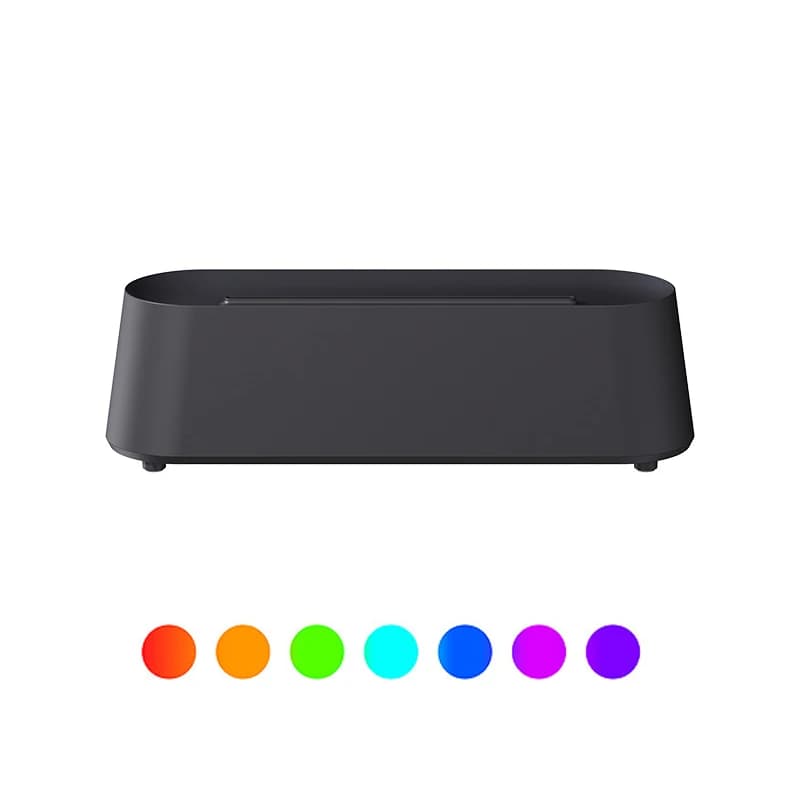 New Flame Ultrasonic Air Diffuser with Remote Control Cool Mist Maker 3D Simulation Air Humidifiers Aroma Essential Oil Diffuser