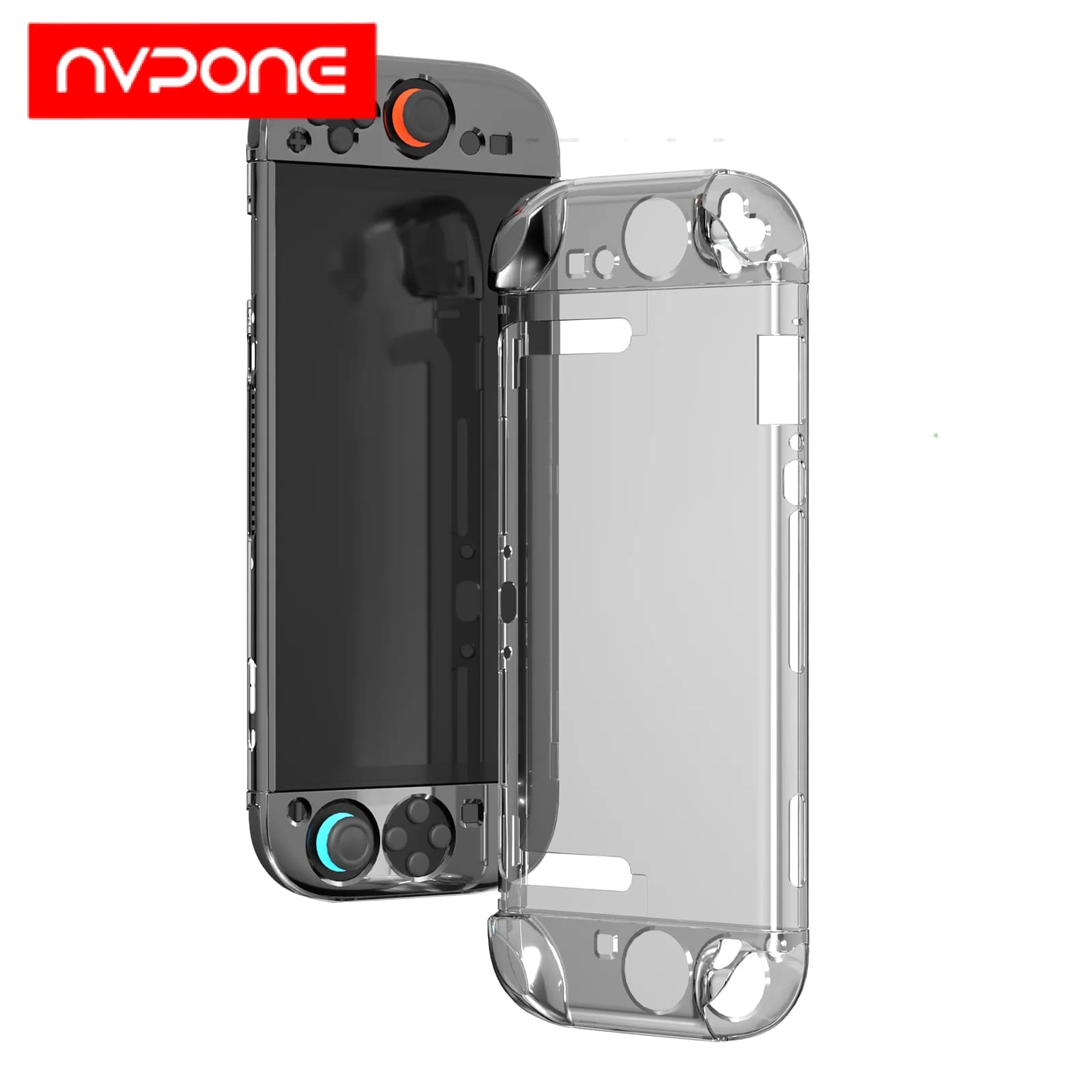 PC Hard Clear Games Frame Protector Case Transparent Crystal Shell for Nintendo Switch 2 Console Skin Case Cover Accessory