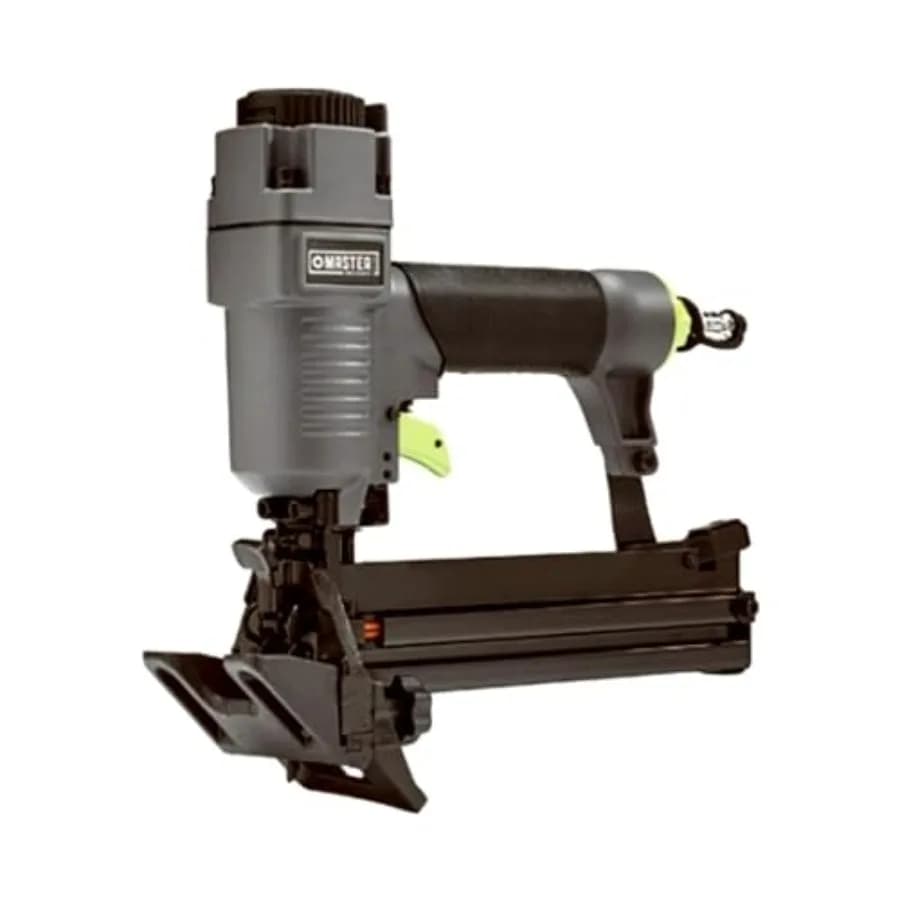 Mini Chiodatrice/Graffatrice Pneumatica 4-in-1 con Scarico Regolabile a 360 Gradi per Cornici, Modanature e Cabine
