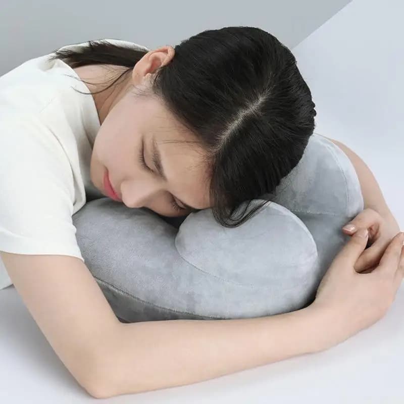 M5TC Soft Head Neck Support Light Weight Sleep Neck Pillow, Pillow Inflatable Travel Pillow for Travel Sleep