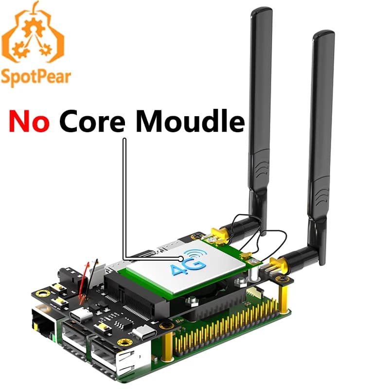 Raspberry Pi 3G/4G and LTE HAT Mini PCIe for Samsung ARTIK /Rock64 /Asus Tinker /Latte Panda