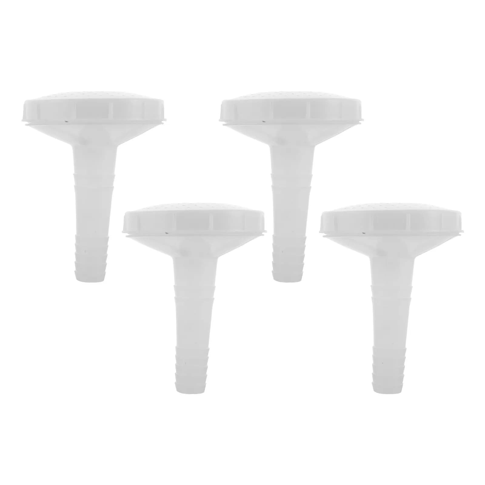 4Pcs Garden Farm Irrigation Sprinkler Nozzle Plastic Extended Head for Watering Vegetables Flowers Hose Sprinkler Attachment