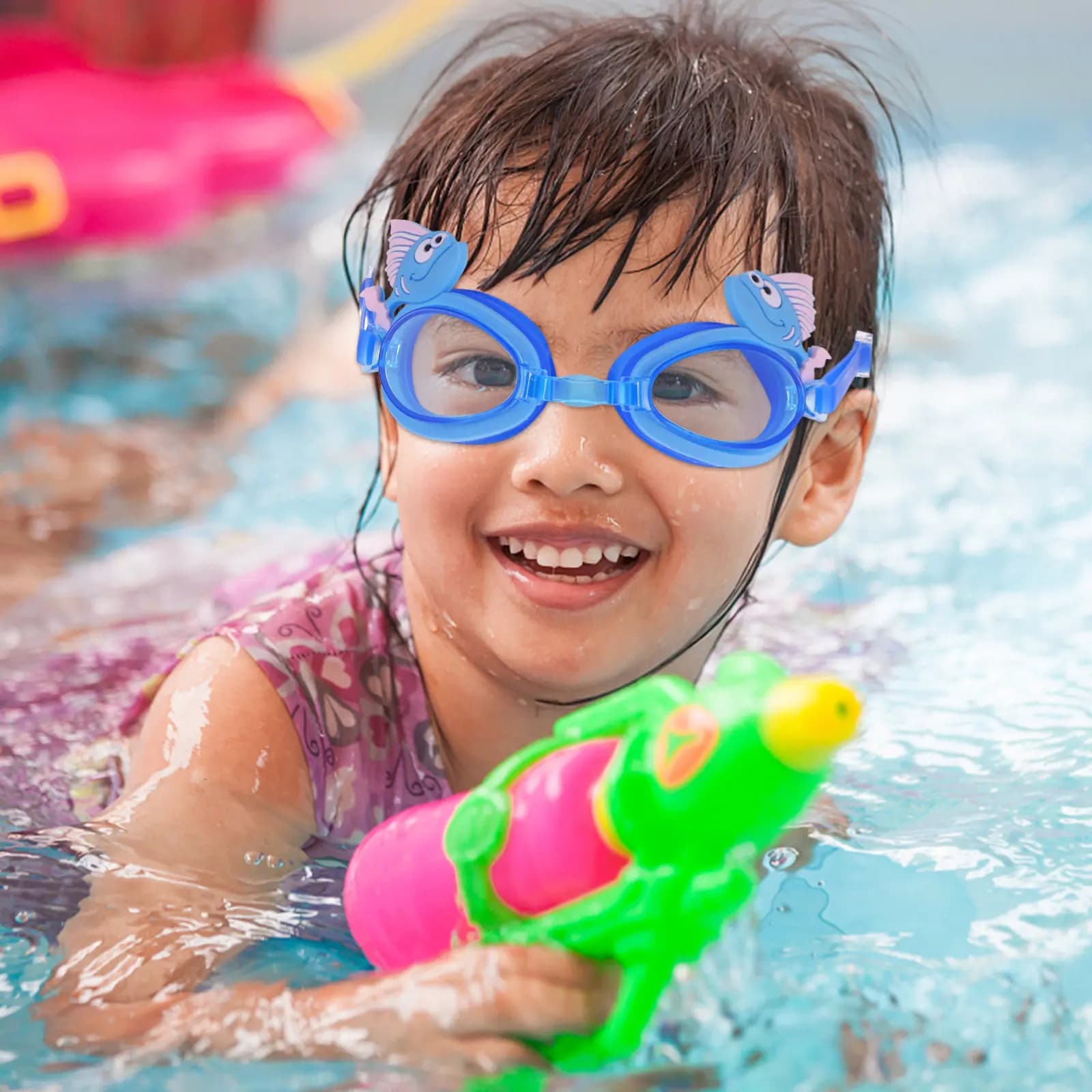 Occhialini da Nuoto in Silicone, Occhiali da Nuoto, Accessori per il Nuoto