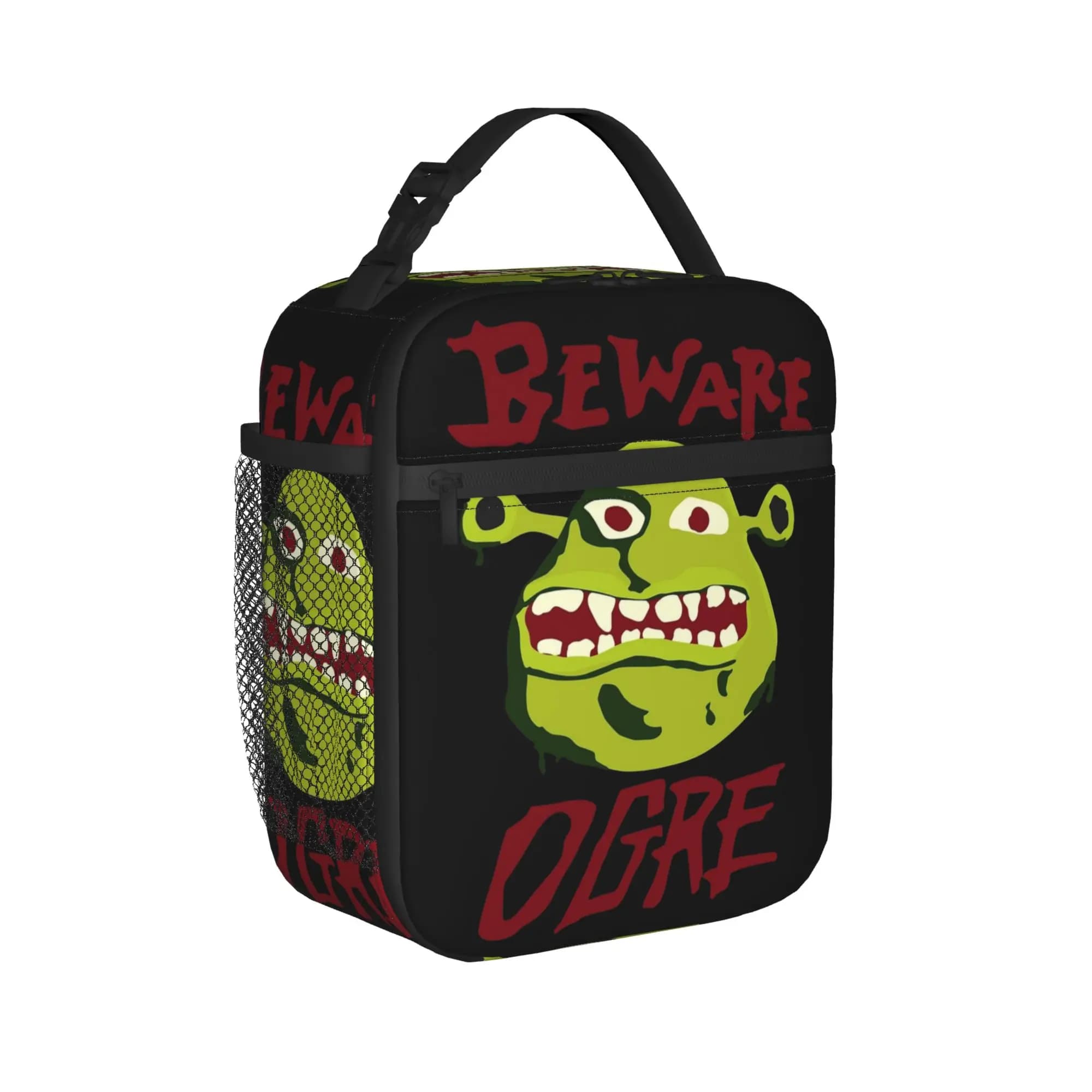 Borse termiche per il pranzo con meme di Shreks divertenti, per l'ufficio, contenitore riutilizzabile per alimenti, contenitore termico per il pranzo