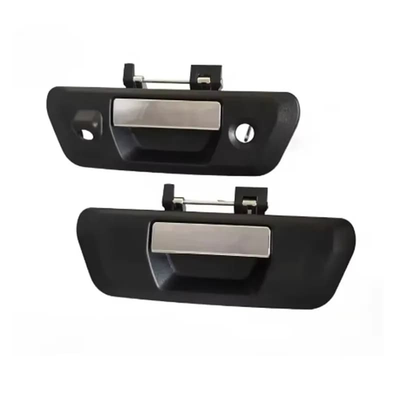 Chiusura a scatto nera per bagagliaio posteriore per auto con fotocamera/foro per chiave per Nissan Navara NP300 2014 2015 2016 2017 2018+