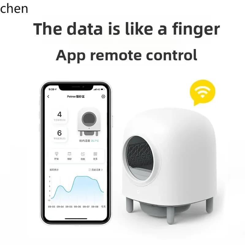 lettiera per gatti intelligente automatica completamente chiusa paletta universale per merda per gatti deodorizzazione WC elettrico