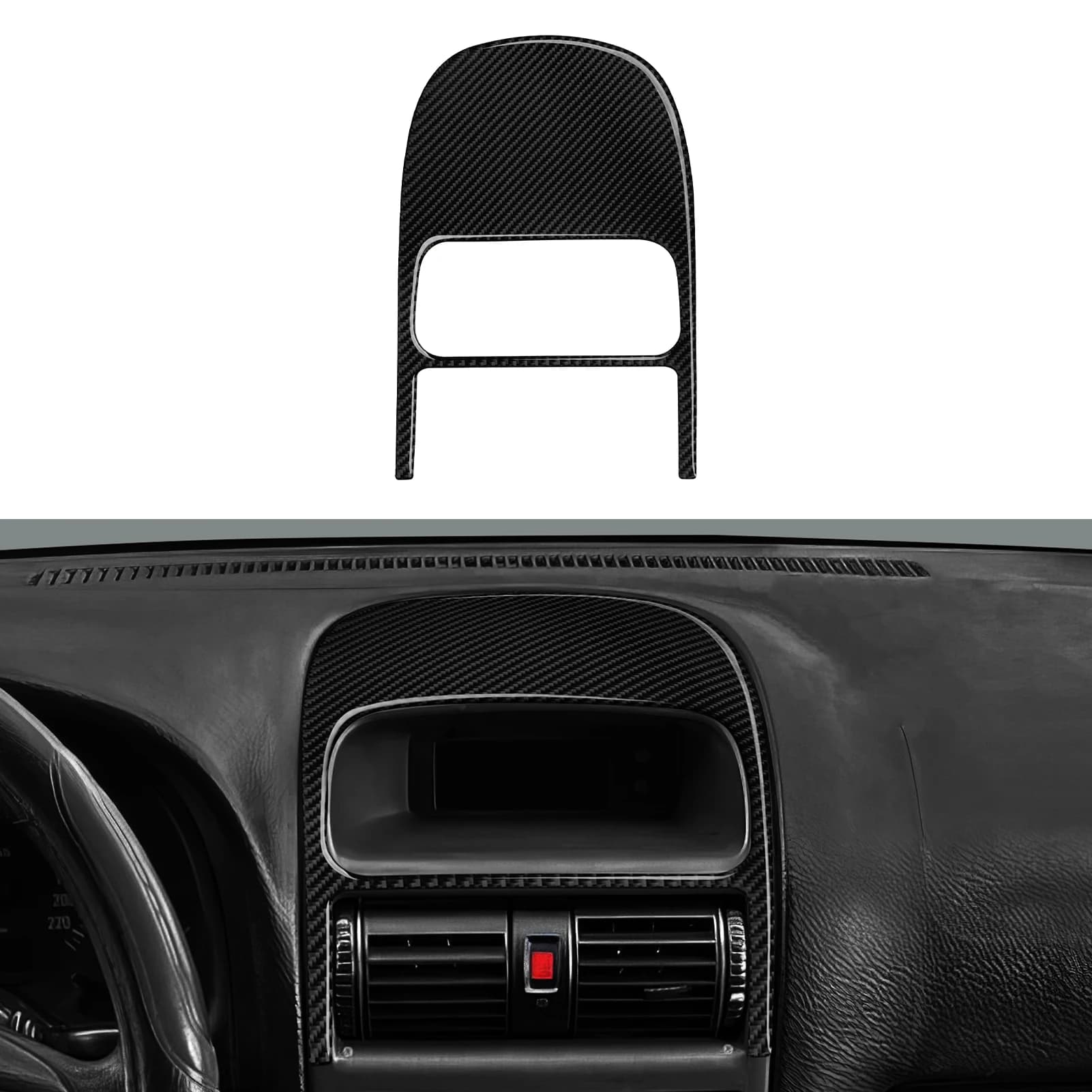 Carbon Fiber Interior Sticker Set. Car Center Console Air Vents Panel. For Opel Astra G Chevrolet Astra (1998-2003) Accessories