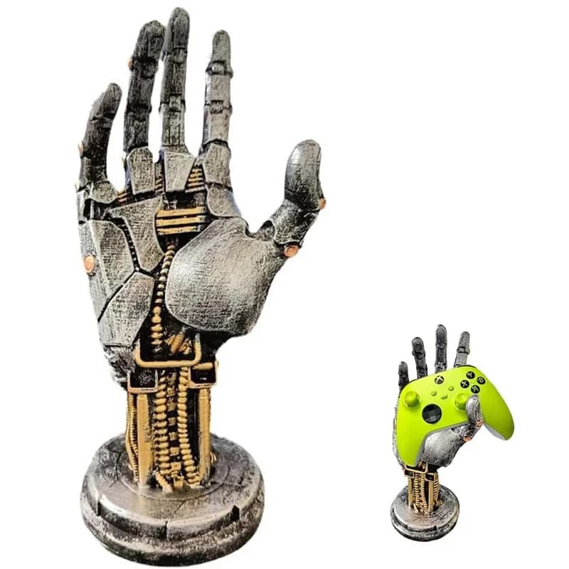 Supporto per controller di gioco per interruttore PS5 Supporto per basket Cyberpunk Gancio per cuffie per controller per gamepad meccanico a mano