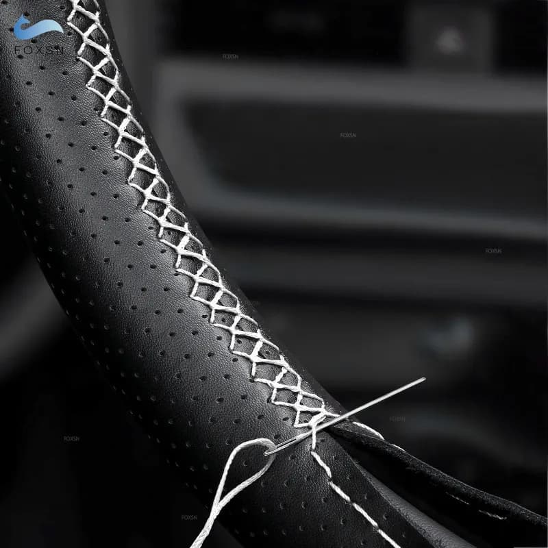 Coprivolante in Pelle per Mercedes Benz A35 A45 AMG GT C190 R190 W177 W205 E53 E63 W213 C118 X253 W222 W167 H247