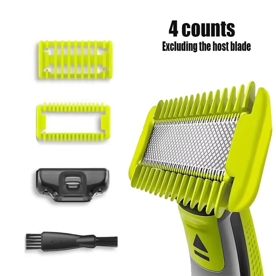 2-4 pezzi Protezioni pettine guida compatibili con Philips One Blade QP2520 QP2530 QP2620 QP2630 QP6510 QP6520 QP6531 Barba elettrica