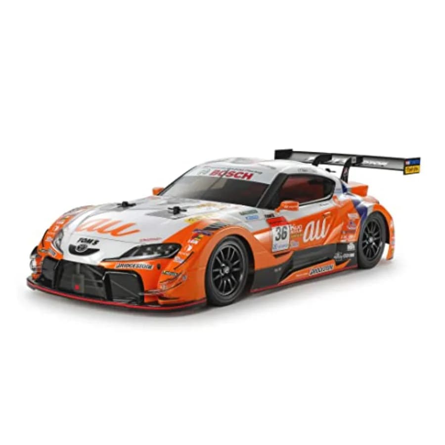 58703 Auto RC 1:10, Veicolo Telecomandato per Kit di Assemblaggio Modellini, Non Verniciato, Stile Tom's GR Supra TT-02