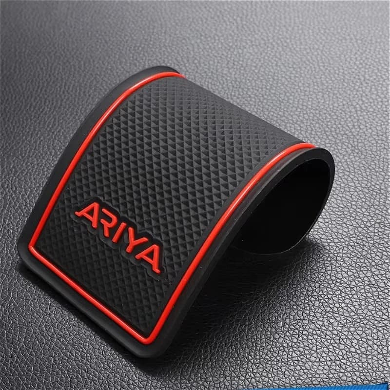 Accessoire Voiture per Nissan ARIYA Cuscino per scanalatura per porta Cuscino Tappetino in gomma Accessori Tappetino per serbatoio per tazza d'acqua