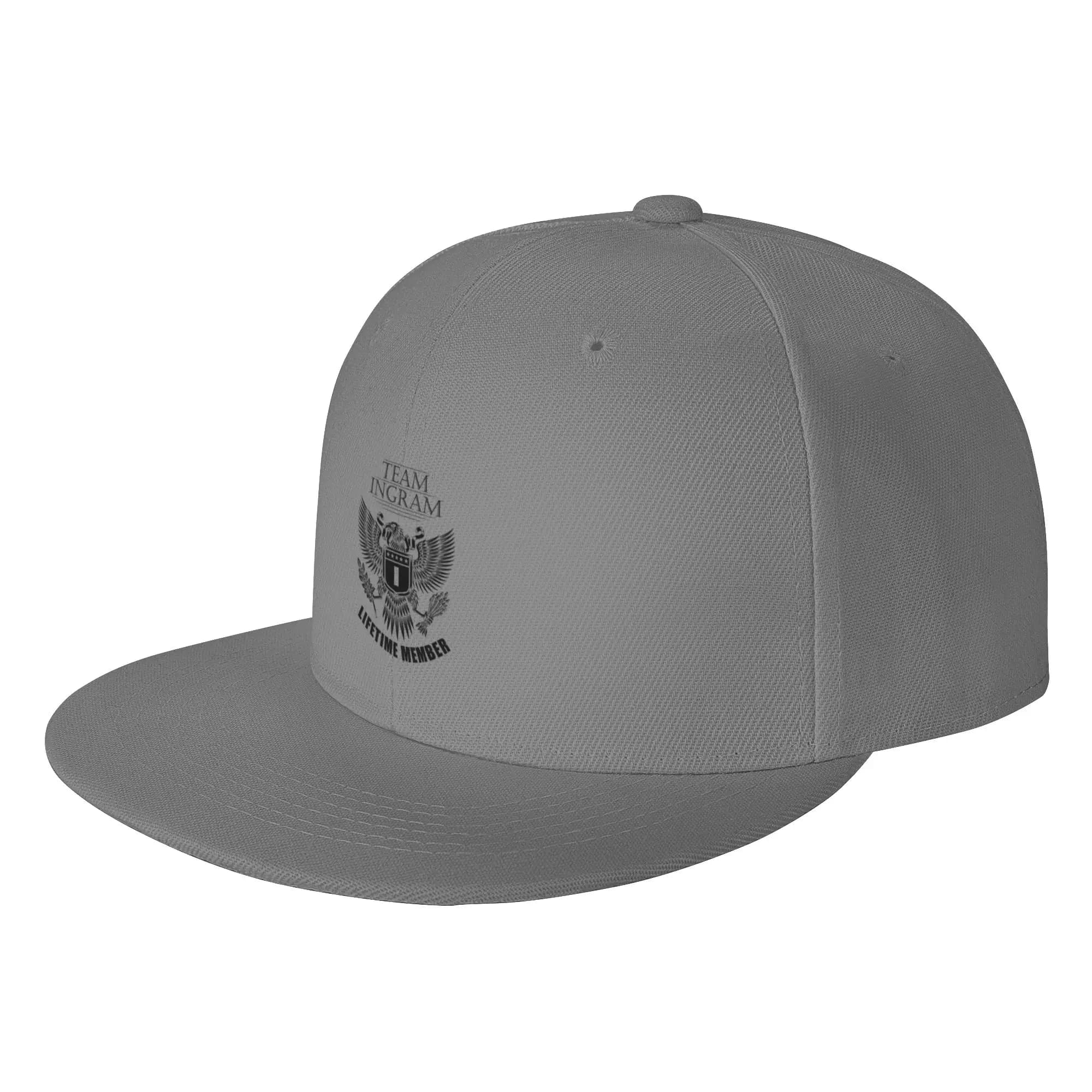 Fashion Team Ingram Lifetime member Flat Brim Sun Hat Sweet Cool Style Brand Man Caps