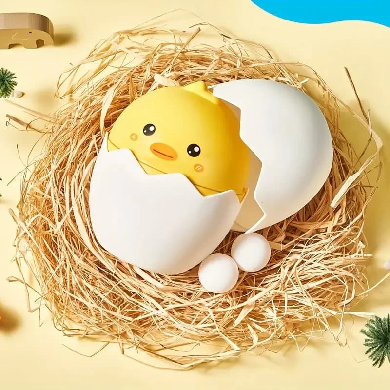 Adorabile mini cestino per rifiuti a forma di cartone animato con coperchio ribaltabile - Cestino ovale da scrivania per uso domestico e in ufficio