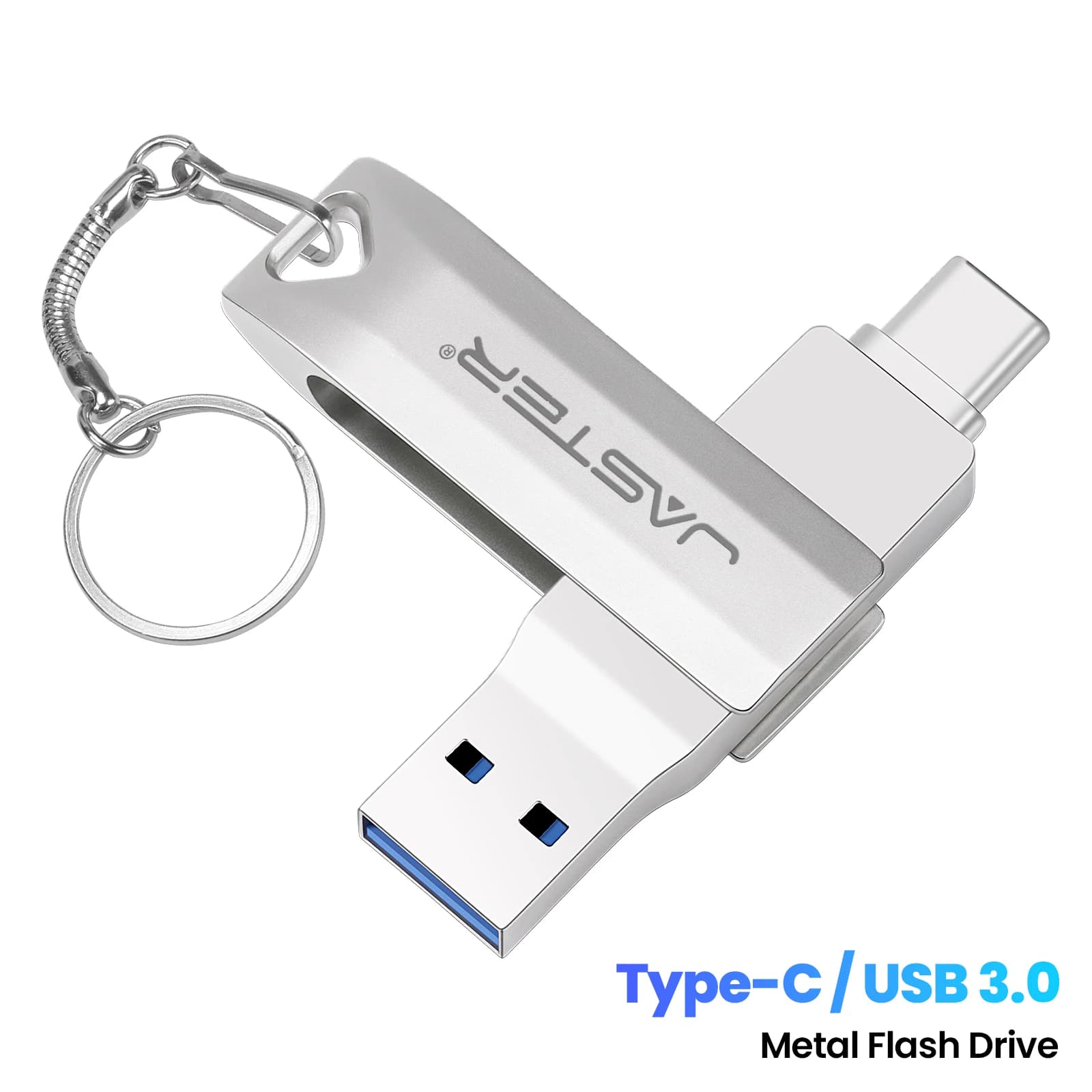Chiavetta USB 3.0 tipo C 2 in 1 16 GB 32 GB 64 GB 128 GB 256 GB pendrive pen drive capacità reale chiavetta USB per telefono e PC