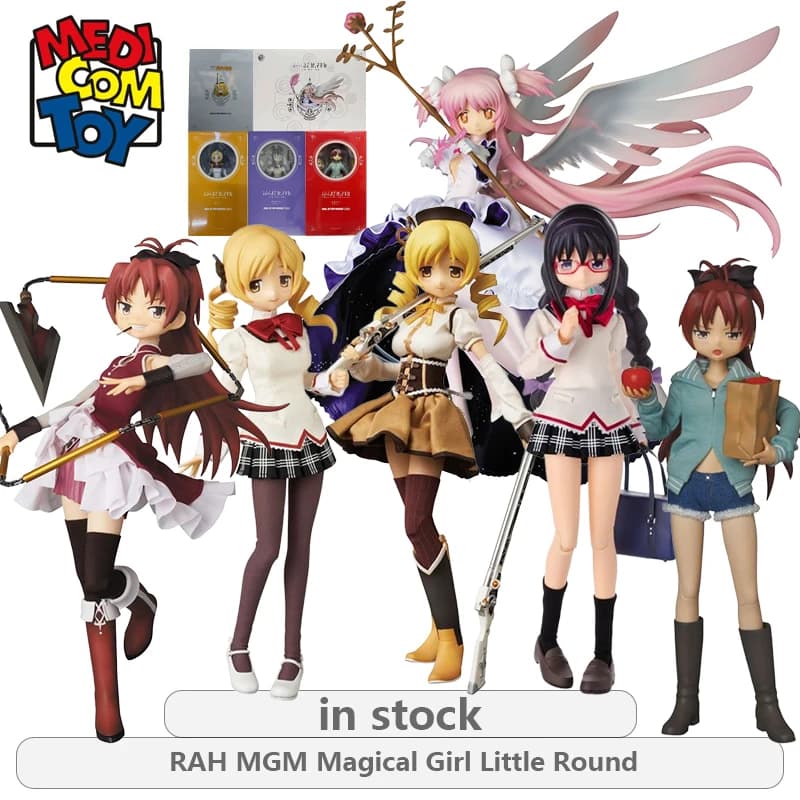 Medicom Giocattolo originale REALE ACTION HEROES MGM 1 \ 6 Serie Puella Magi Madoka Magica Anime Action Figure Modello Giocattoli Regali per Ragazzi