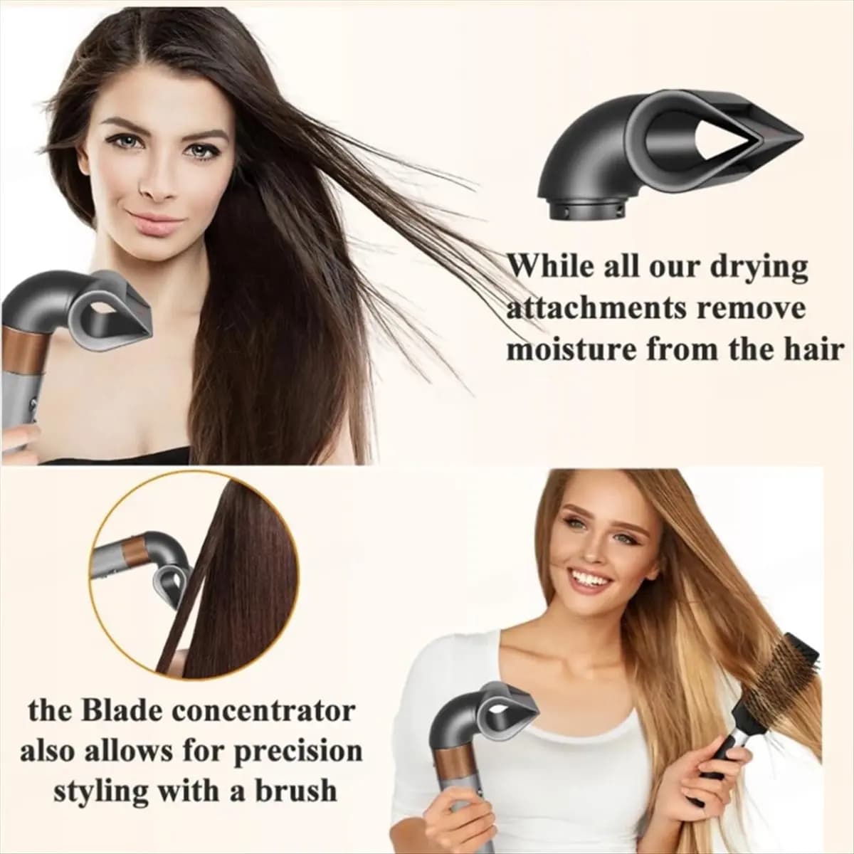 *ESTR For Dyson Airwrap HS01/HS05/HS08 HD Series Hair Dryer for Precision Styling Iron Hair Clips Precision Styler