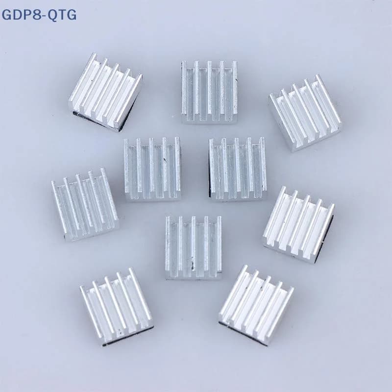 Hot! 10 pcs A4988 Stepper Driver Heat Dissiper Heat Dissiper Aluminum Cooling Radiator 3D Printer A4988 Dedicated Heat Dissiper