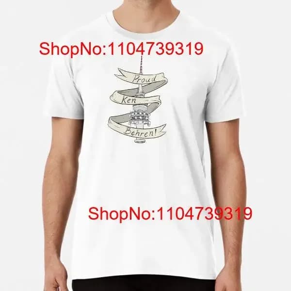 Ken Behren Canberra Logo Premium T Shirt dalla S alla 5XL Made in AU USA vintage lavato leggermente homme moda traspirante morbida