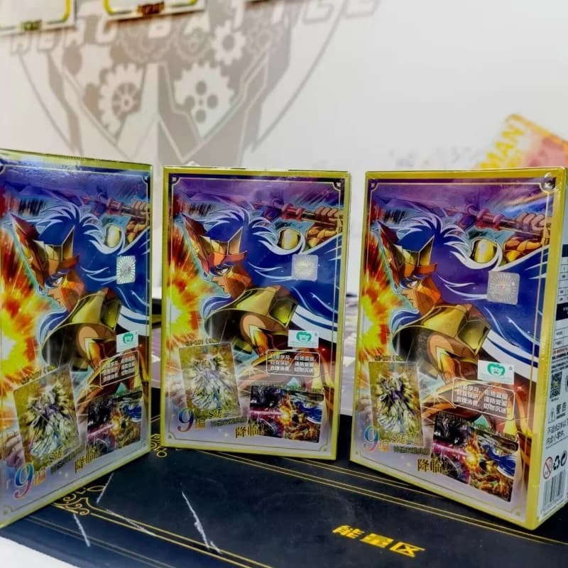 Kayou Vol.3 Carte Saint Seiya Risveglio di stoffa Collezione Anime Carte Mistery Box Board Regalo di compleanno Giocattolo Gioco Giocattolo