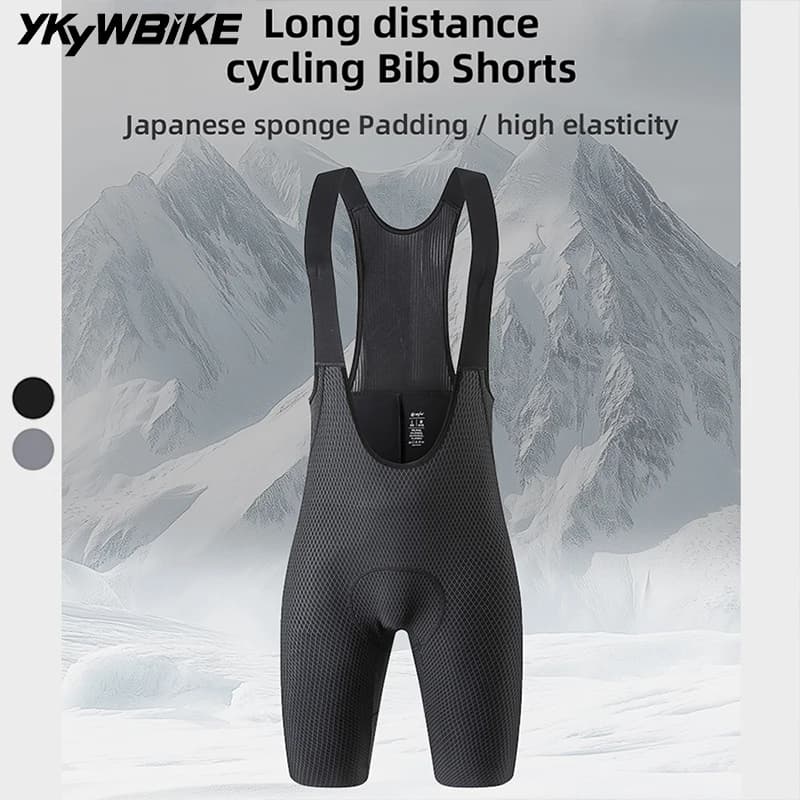 YKYWBIKE 2025 Men's Summer Cycling Shorts, Without Sewings, Fitters, For Lengths Up to 7 Hours