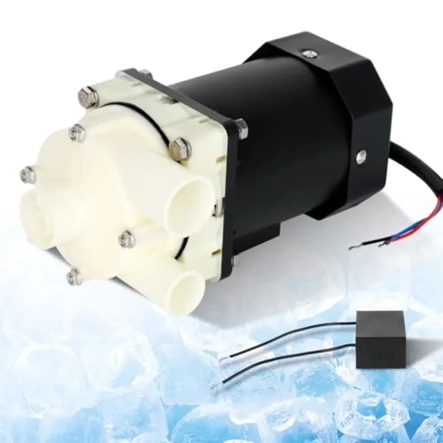 Motore Pompa Acqua S-0730 per Macchine per Ghiaccio Hoshizaki Compatibile con Serie KM-1200S KM-1300S KM-1600S, Gruppo Motore 120V 60W