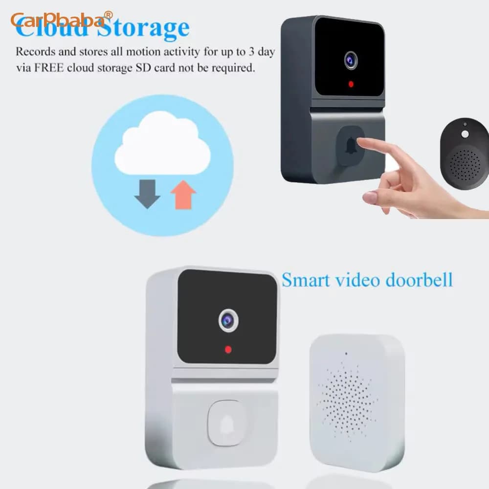 Campanello WiFi Videocamera Video Citofono remoto Visione notturna IR Smart Home a basso consumo energetico Sicurezza Audio bidirezionale 1080P