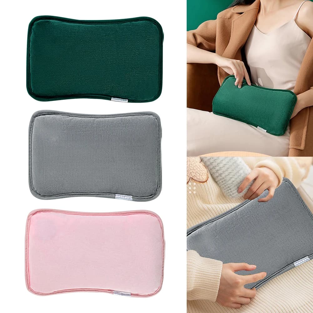 Cuscinetto Riscaldante Elettrico USB Antifreddo con 3 Livelli di Calore, Scaldamani Elettrico, Borsa Termica Antiesplosione