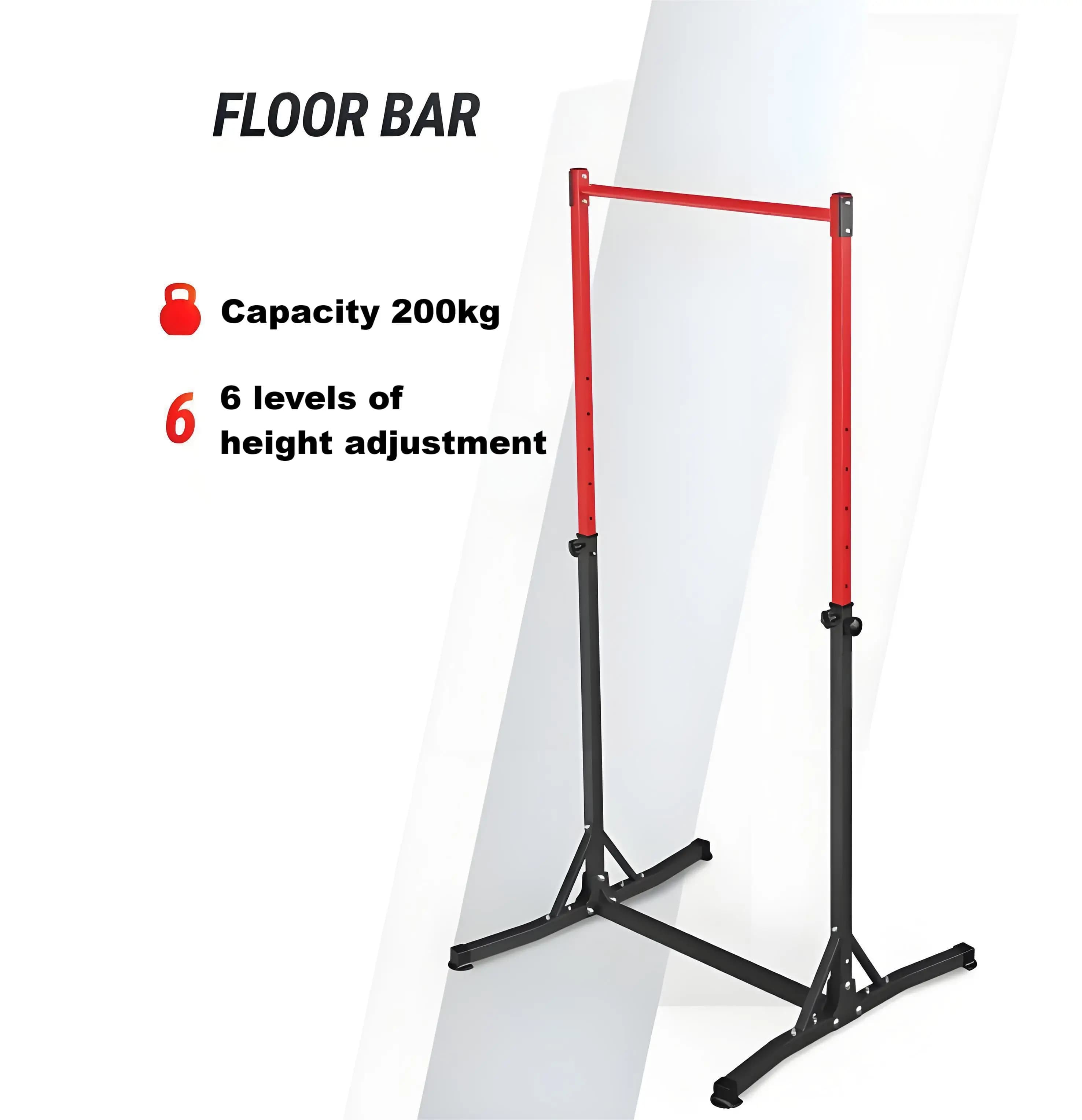 Horizontal pull-up bar for home gym for indoors Portable power tower Parallel bars adjustable dive station Suspended bar Fitness equipment Recently