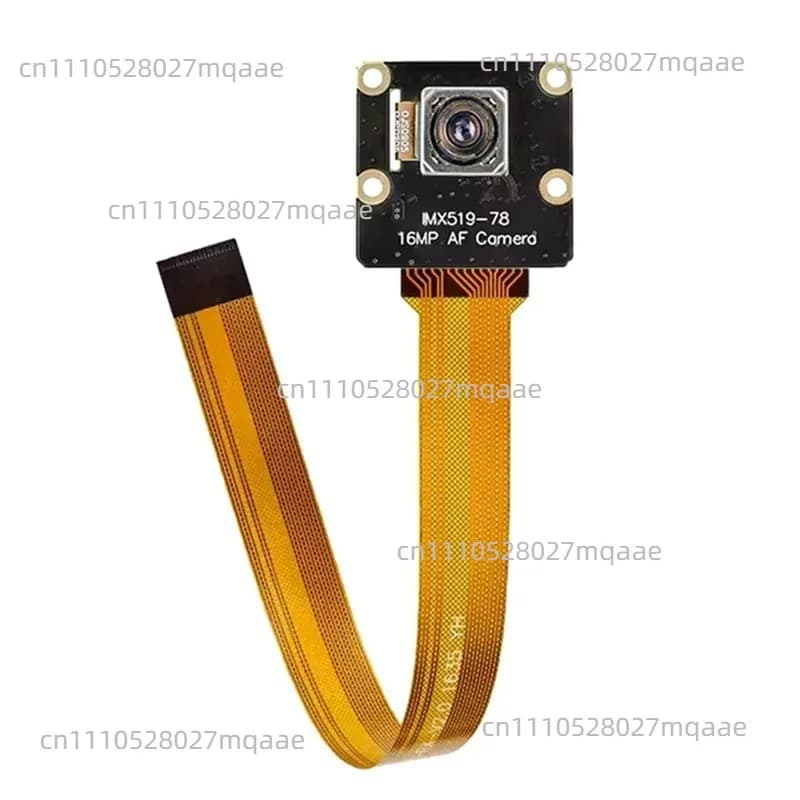For Raspberry Pi 5 16MP AF Camera Auto Focus IMX519-78 4656X3496 High-Resolution Industrial Grade Camera Modules-AU41
