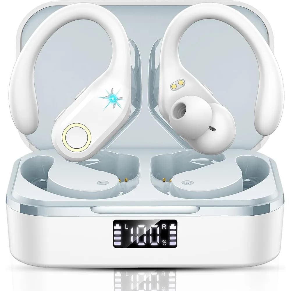 Real-Time AI Translation Earbuds - 60H Playtime, Noise Cancelling, Supports 145 Languages for Business, Travel, and Learning