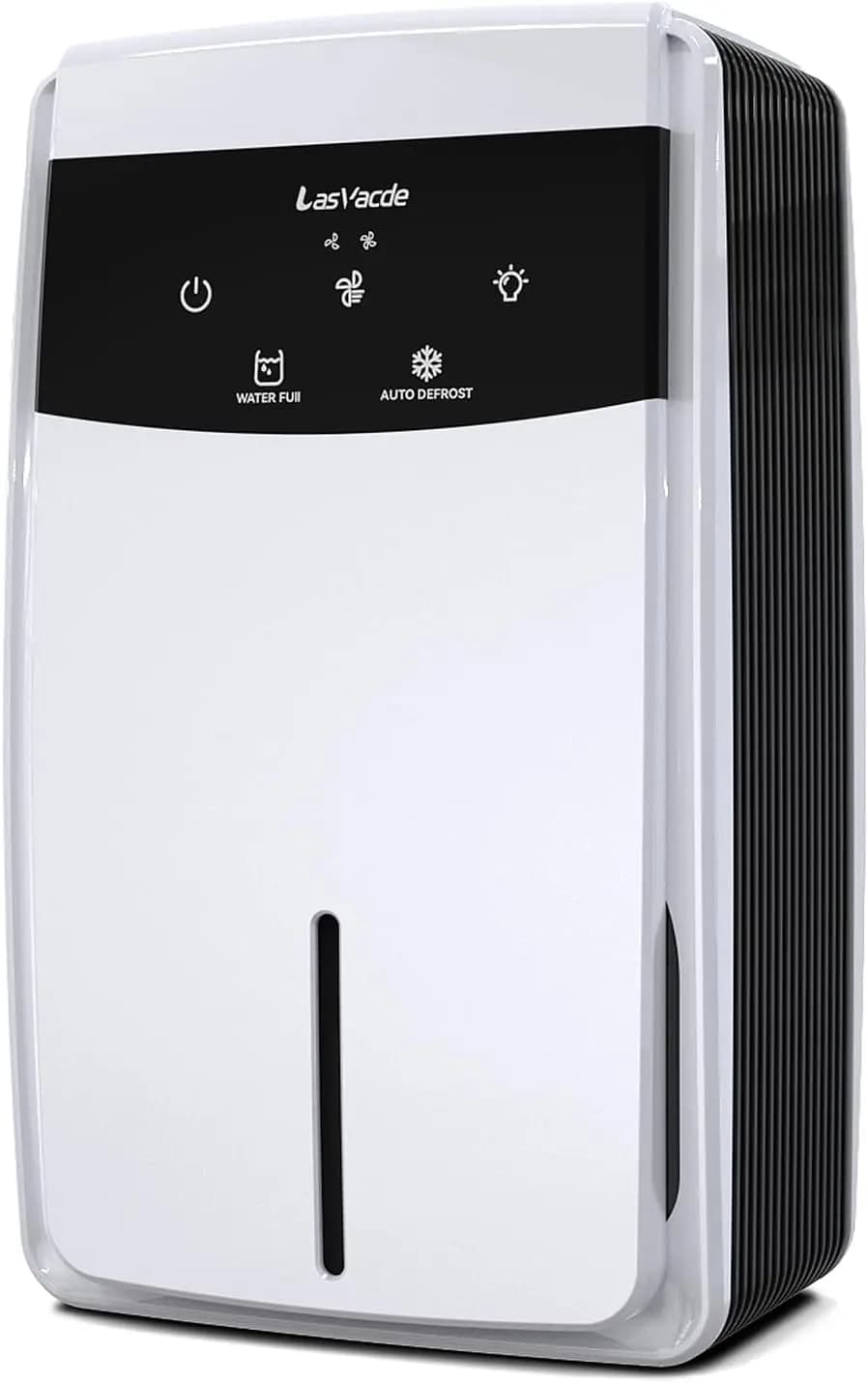 Deumidificatore da 95 OZ con Spegnimento Automatico, Tubo di Scarico per Bagno, Casa, Camera da Letto, Seminterrato e Camper