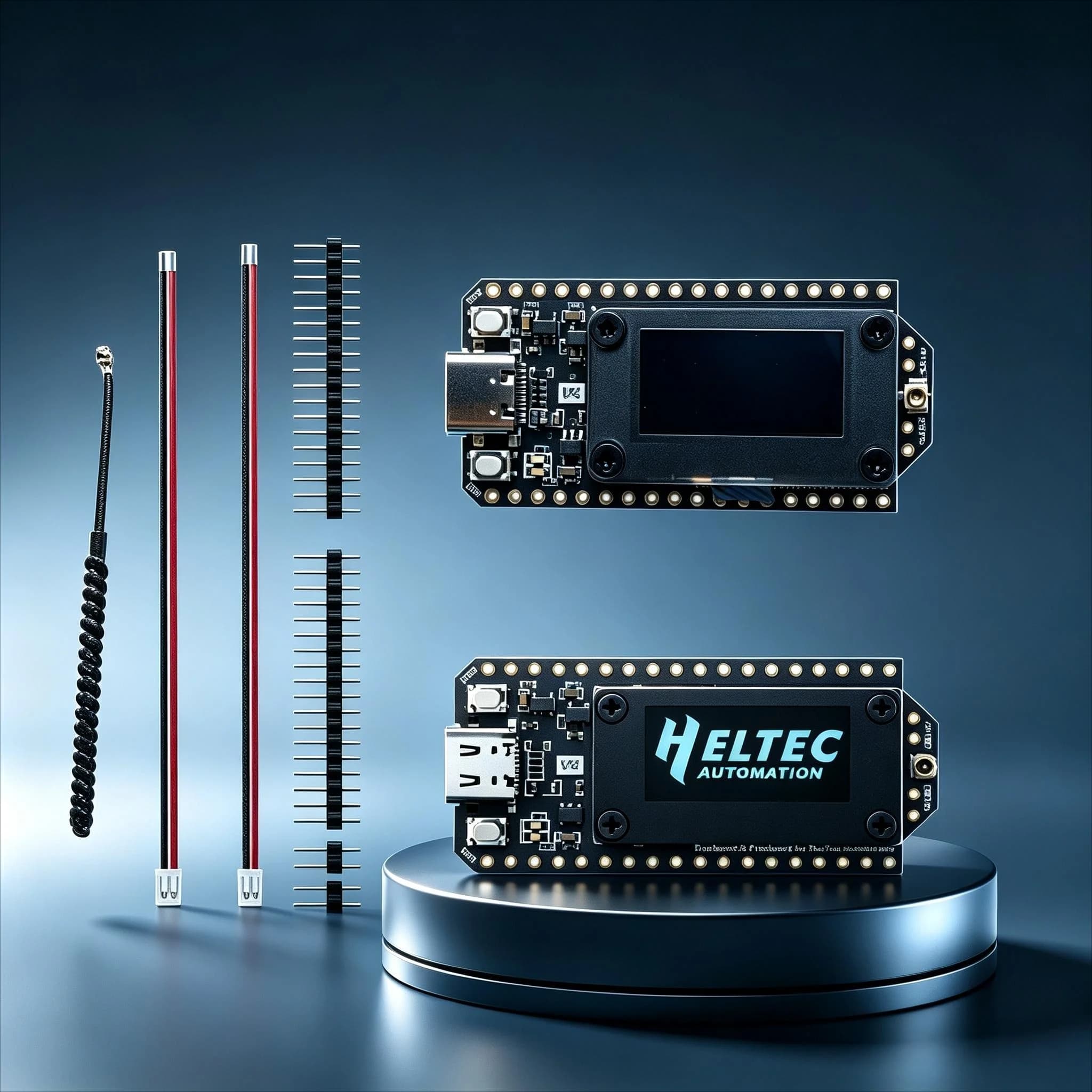 Heltec Meshtastic Wifi LoRa 32 V4 Dev-Board with ESP32 SX1262 GPS 0.96inch OLED Solar Powered Low Power ESP32-Based Arduino IoT