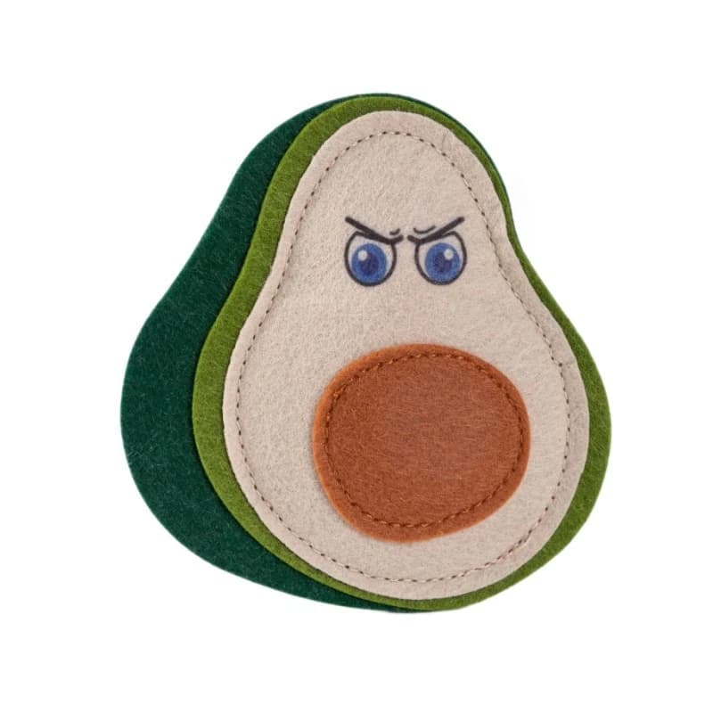New felt cat toy for self-entertainment and boredom relief, contains gallbladder fruit, small bell that makes sounds