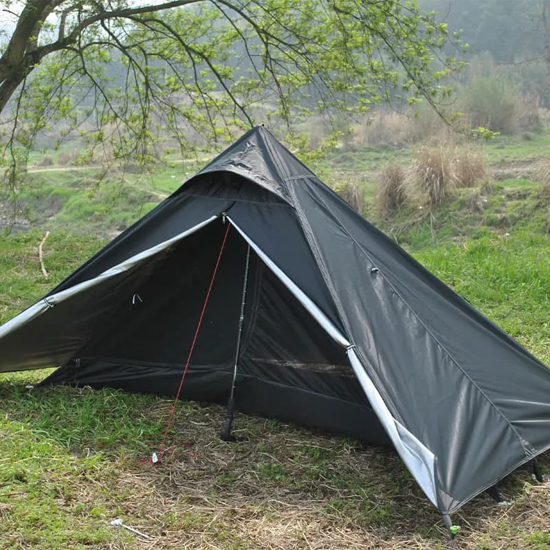 Lightweight Camping Tent Waterproof Camping Tent for 2 persons Ultralight Portable Trekking Tent for Outdoor, Unselling Pole