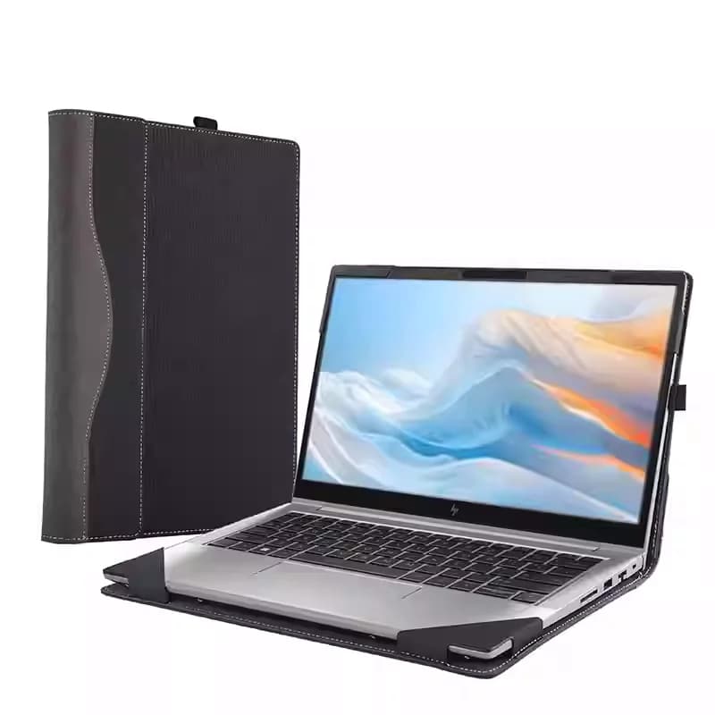 Custodia protettiva per laptop per Hp EliteBook 630 G11 Custodia per Ultrabook da 13,3 pollici Borsa per PC staccabile per notebook Pelle Pu