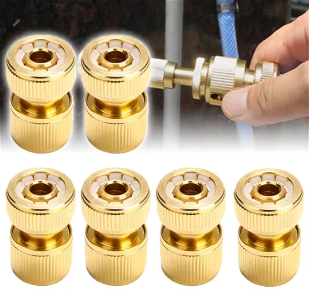 1/4 pezzi connettore rapido per tubo idropulitrice capezzolo connettore rapido adattatore per acqua da giardino domestico raccordo strumenti per attrezzature per irrigazione