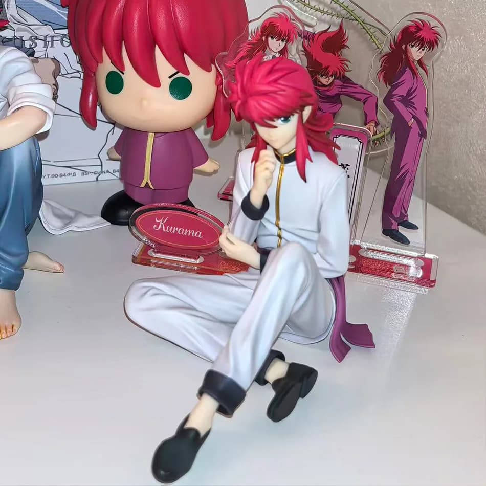 Action Figure YuYu Hakusho da 8 cm, Personaggi Yusuke Urameshi, Shuichi Minamino/Youko Kurama, Modellini da Collezione, Giocattoli