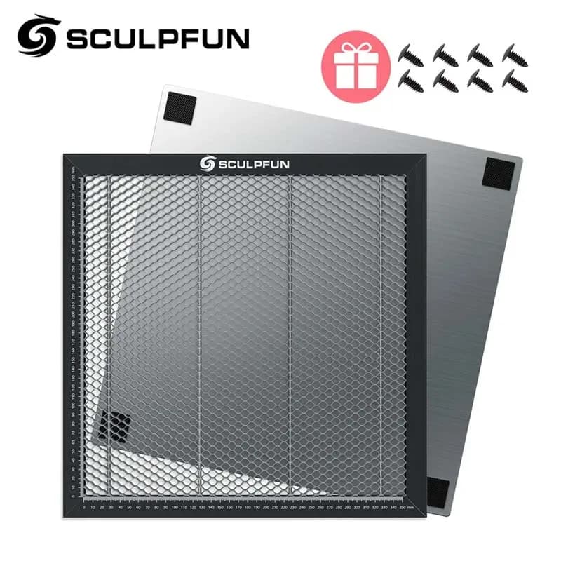 Honeycomb Work Desk for Work Bed for Laser Engraver for Aluminum Laser Cutting Machine CO2 for S9 TTS55Pro TS2 300x3000mm
