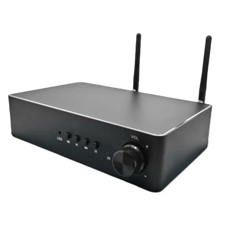 BNVN-Amplificatore digitale Amplificatore intelligente Bluetooth 5.0 Hifi 60Wx 2 ESS9023 per la casa con presa americana