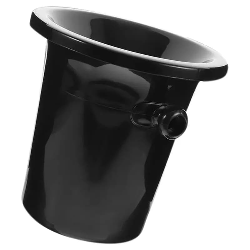 A74E-Plastic Ice Bucket, Cocktail Cooler, Wine Spout, Tasting Round Western Food Container With Lid