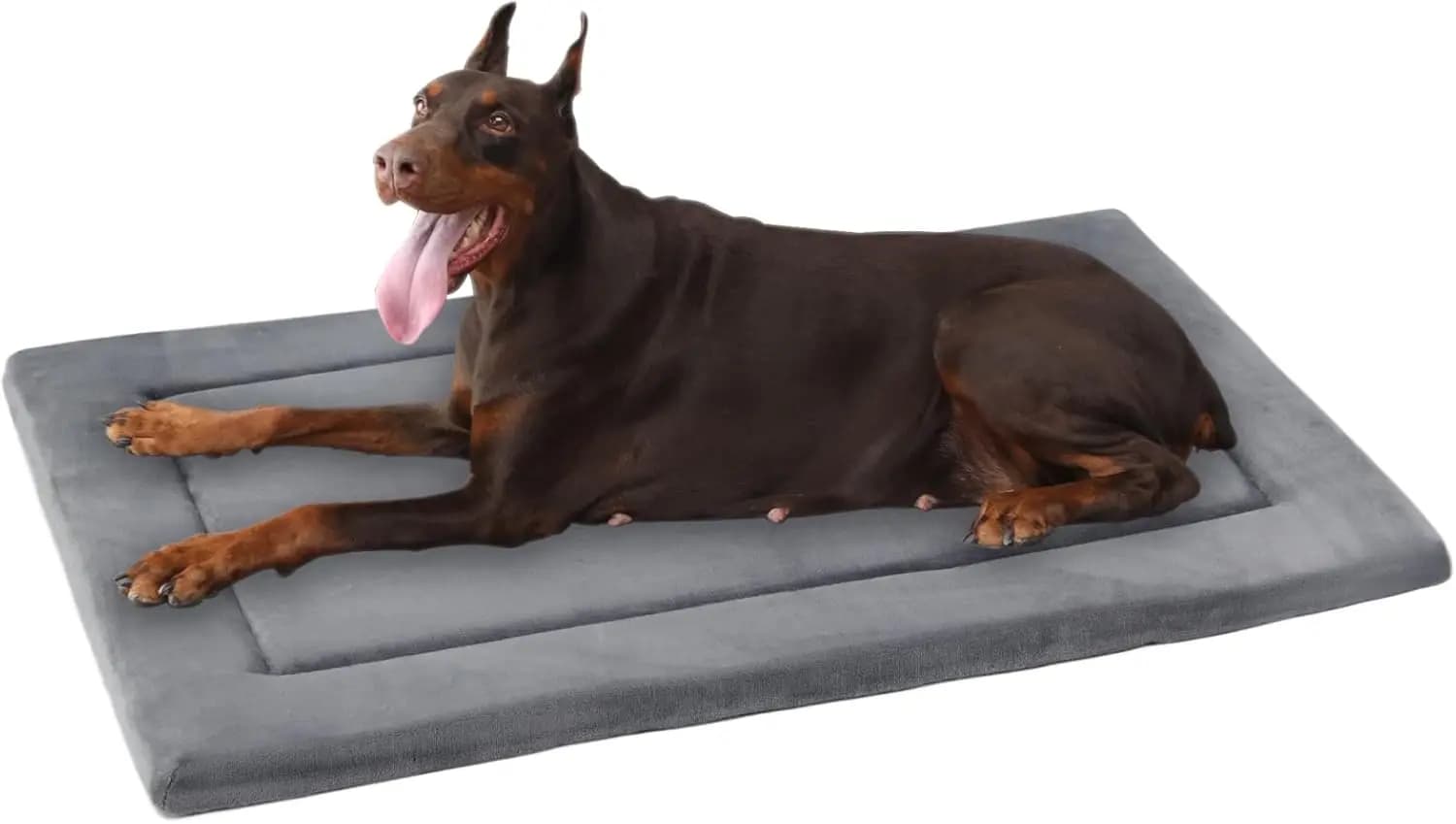 Tappetino rinfrescante sottile per cani fino a 50 kg, in flanella reversibile e tela impermeabile