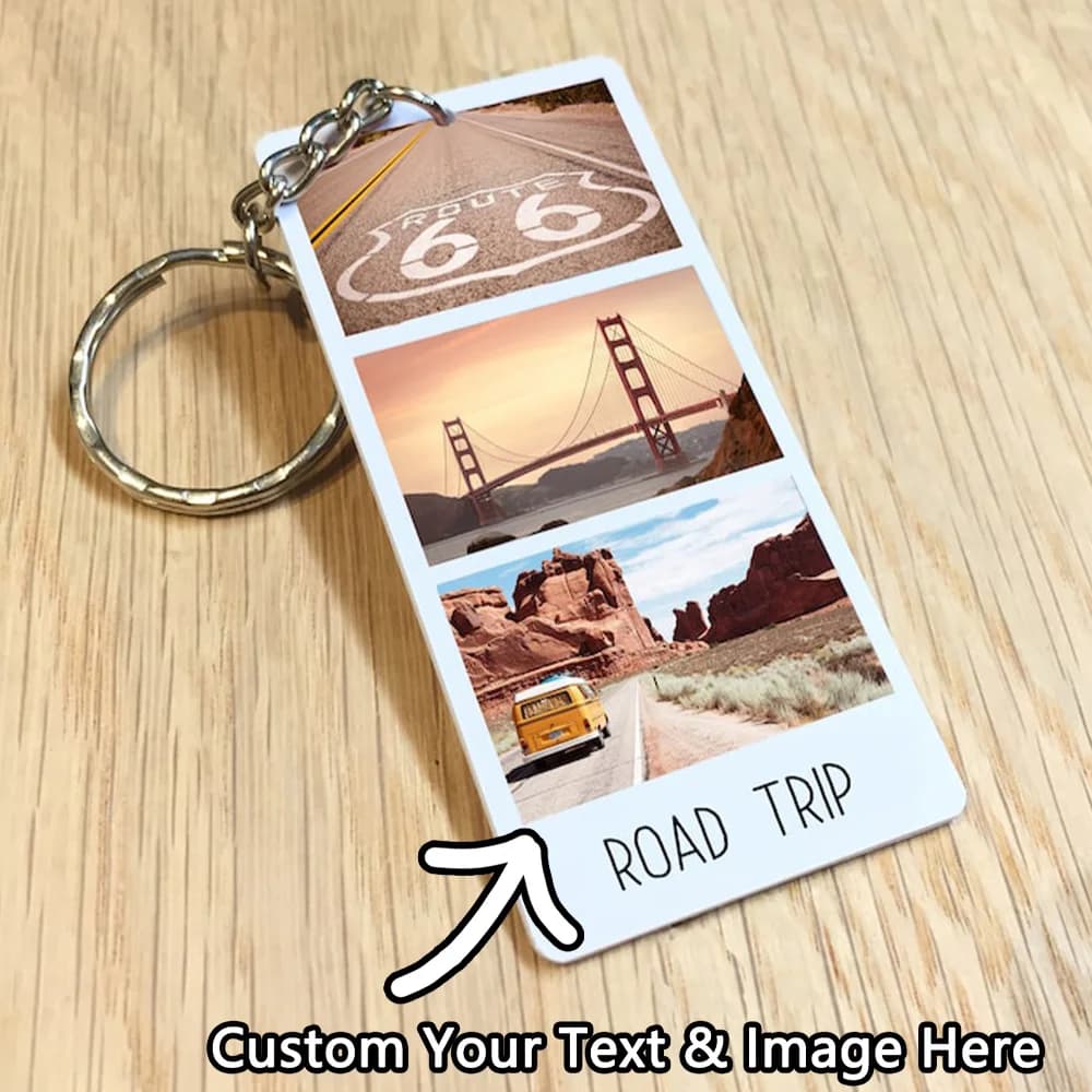 1 piece custom PMMA keychain: custom photo, commemorative design, DIY, laser engraved, ideal accessory for everyday use and sentimental gift