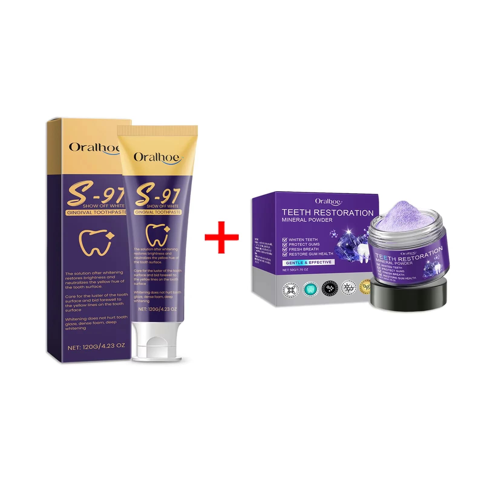 Detergent Powder for Teeth Remove Dental Plating Spots Tartarus Illumina Refresh the breath White tooth whitener Oral hygiene