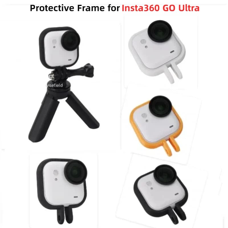 Cornice Protettiva per Insta360 GO Ultra, Gabbia di Espansione per Fotocamera, Custodia Protettiva, Accessori per Action Camera
