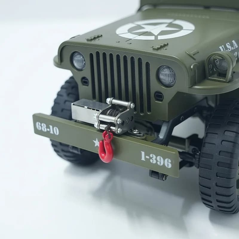 Ricambi per Auto RC PJ-GB7015/C8815/D888-JP - Verricello di Aggiornamento per Jeep Willys