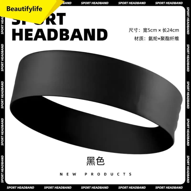 A49 Sporty band for hair, with running, fitness yoga hair band, sweat guide belt