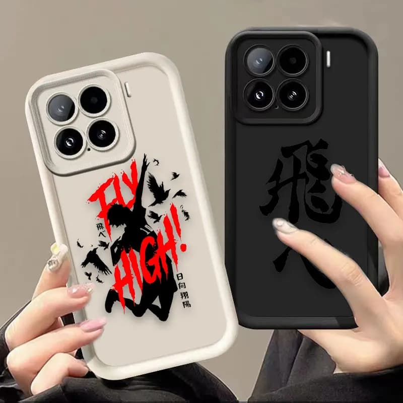 H-Haikyuu High School Volleyball Cover for Xiaomi POCO F8 F7 ULTRA F5 F4 F3 C40 M6 M7 X4 GT X5 X6 X7 PRO TPU Cover