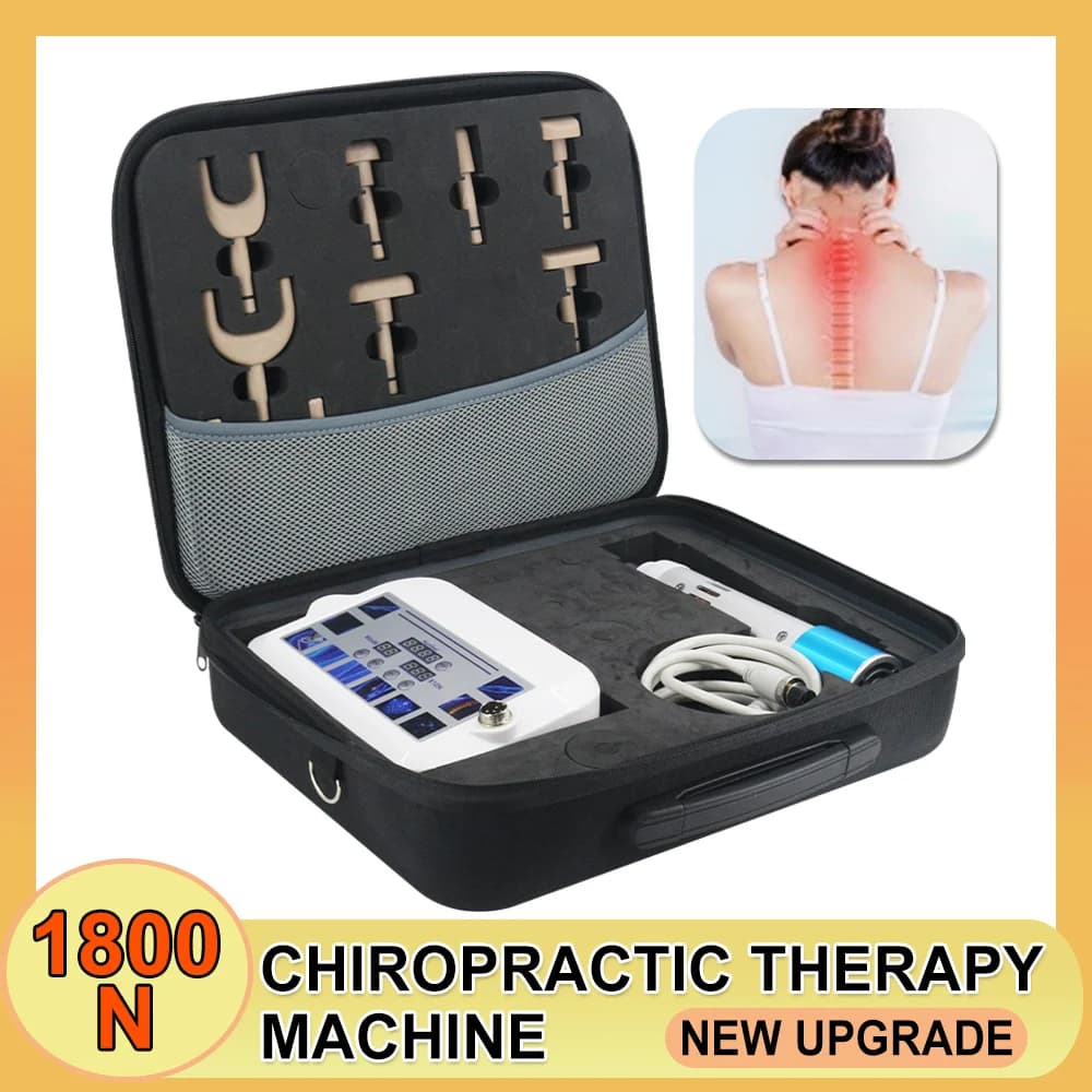New Electric Gun for Chiropractic Massage, Home Instrument for Relieving Muscular Pain and Correcting Vertebral Column
